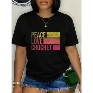 100% Cotton Unisex Funny Crochet Shirt. Crocheting Tshirt Gift for Crocheter T-Shirt