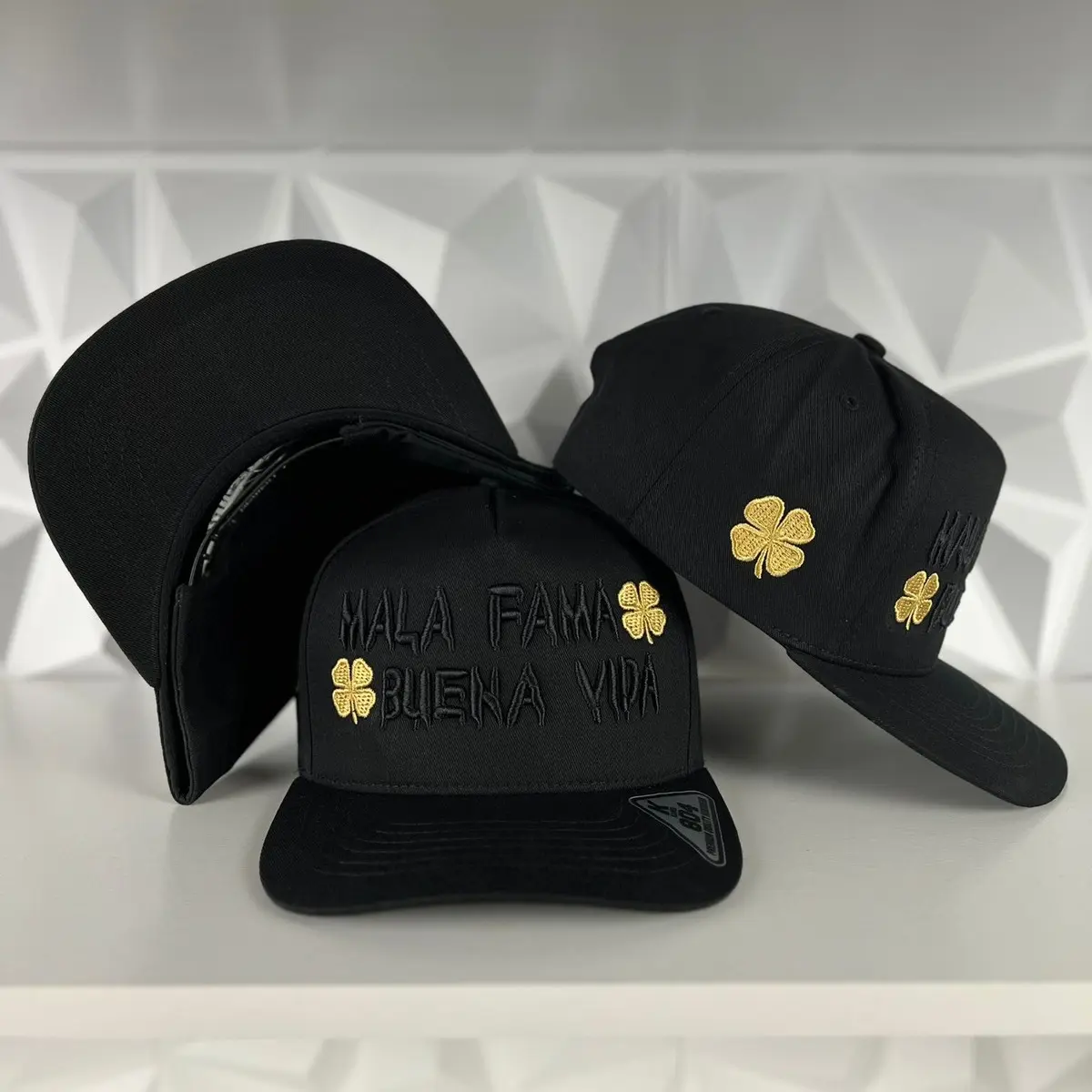 Bad rep good life SnapBack hat- black