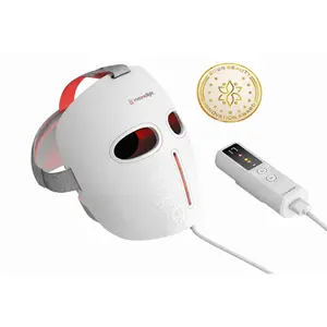 MitoGLOW™ LED Red Light Therapy Mask | With Blue, Yellow, Red and Near Infrared LED