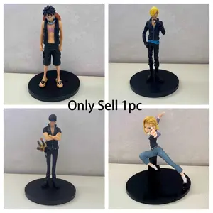 One Piece & Dragon Ball Legends Anime Collection, Trafalgar Law Sanji & Zoro From Wano, Android 18 Figure Set, Collectible Action Figures