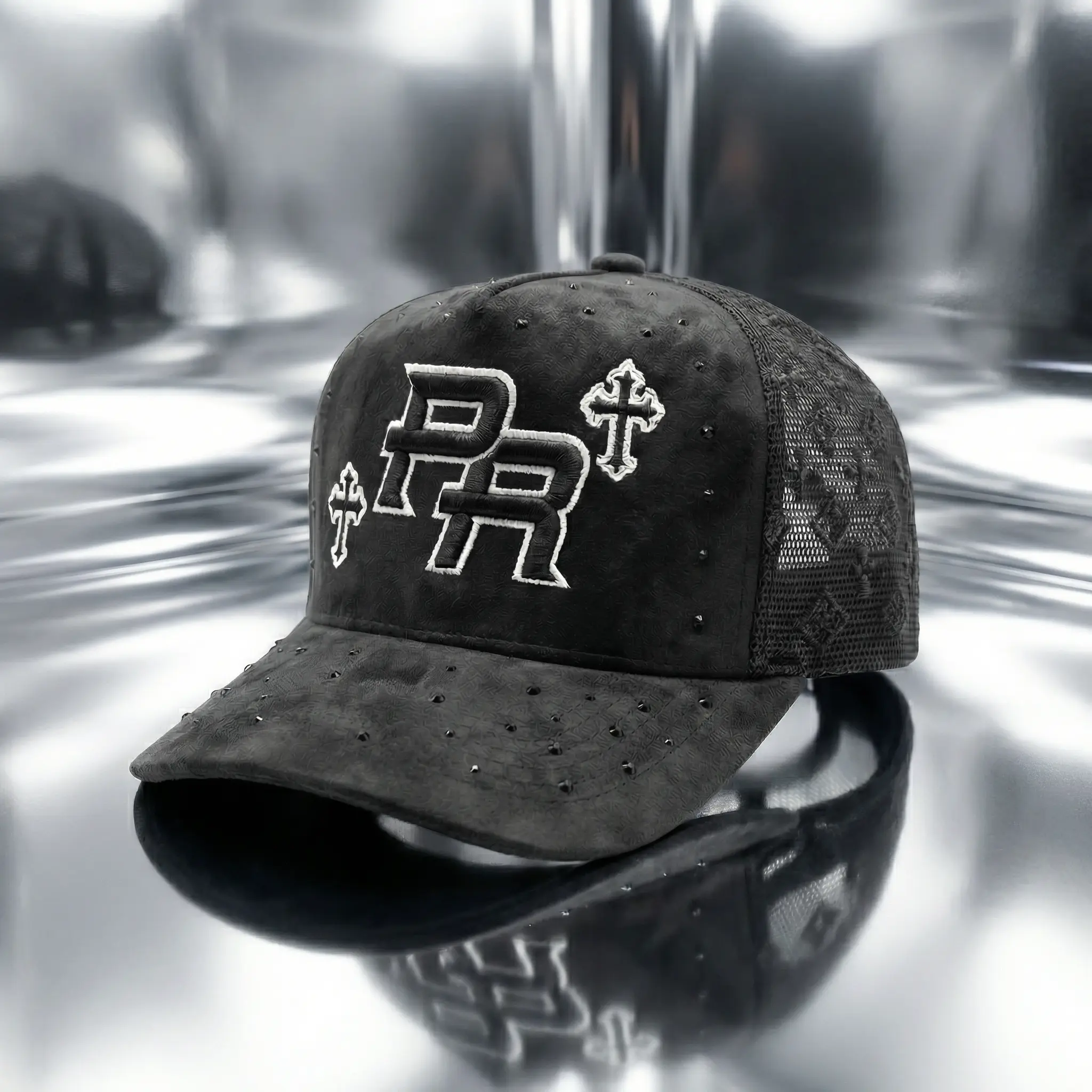 PR SUEDE TRUCKER HAT, SNAPBACK ADJUSTABLE, PUERTO RICAN HATS, VIRAL HATS