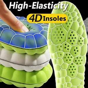 HighElasticity Shock Absorption Running Insoles for Men  Women