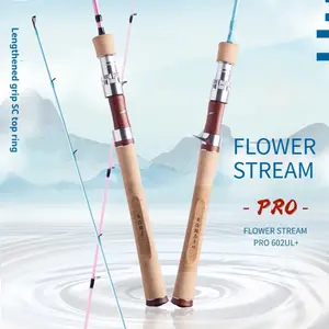 Yushan outdoor Huaxi pro, 1.83 meters two sections of UL hardness lure rod, micro object stream fishing small fish lure rod, catapult lure rod, medium fast lure rod