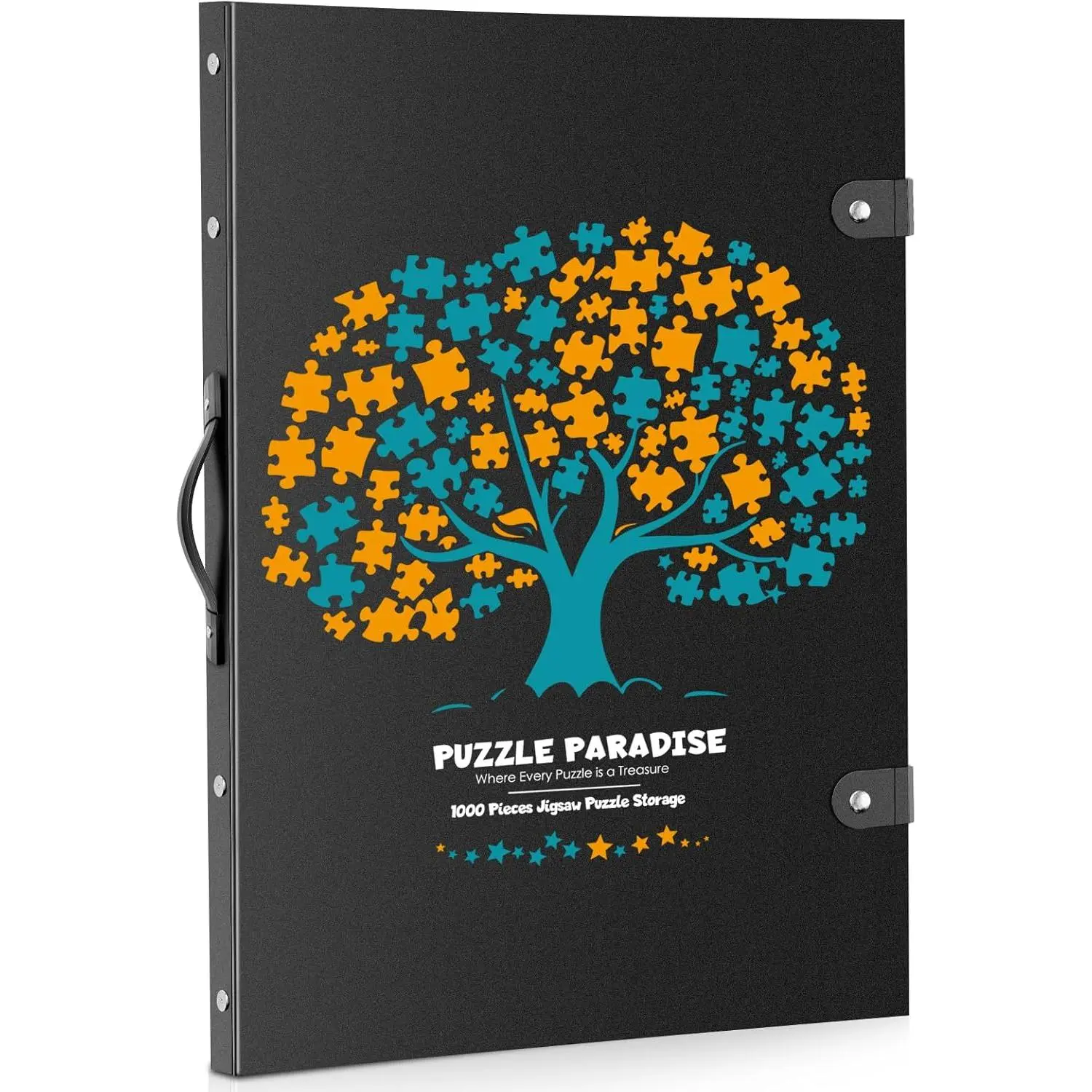 Puzzle Storage Folder 1000 Pieces 24 Sheets 48 Puzzles Large Capacity Portable for Storing Finished Puzzles