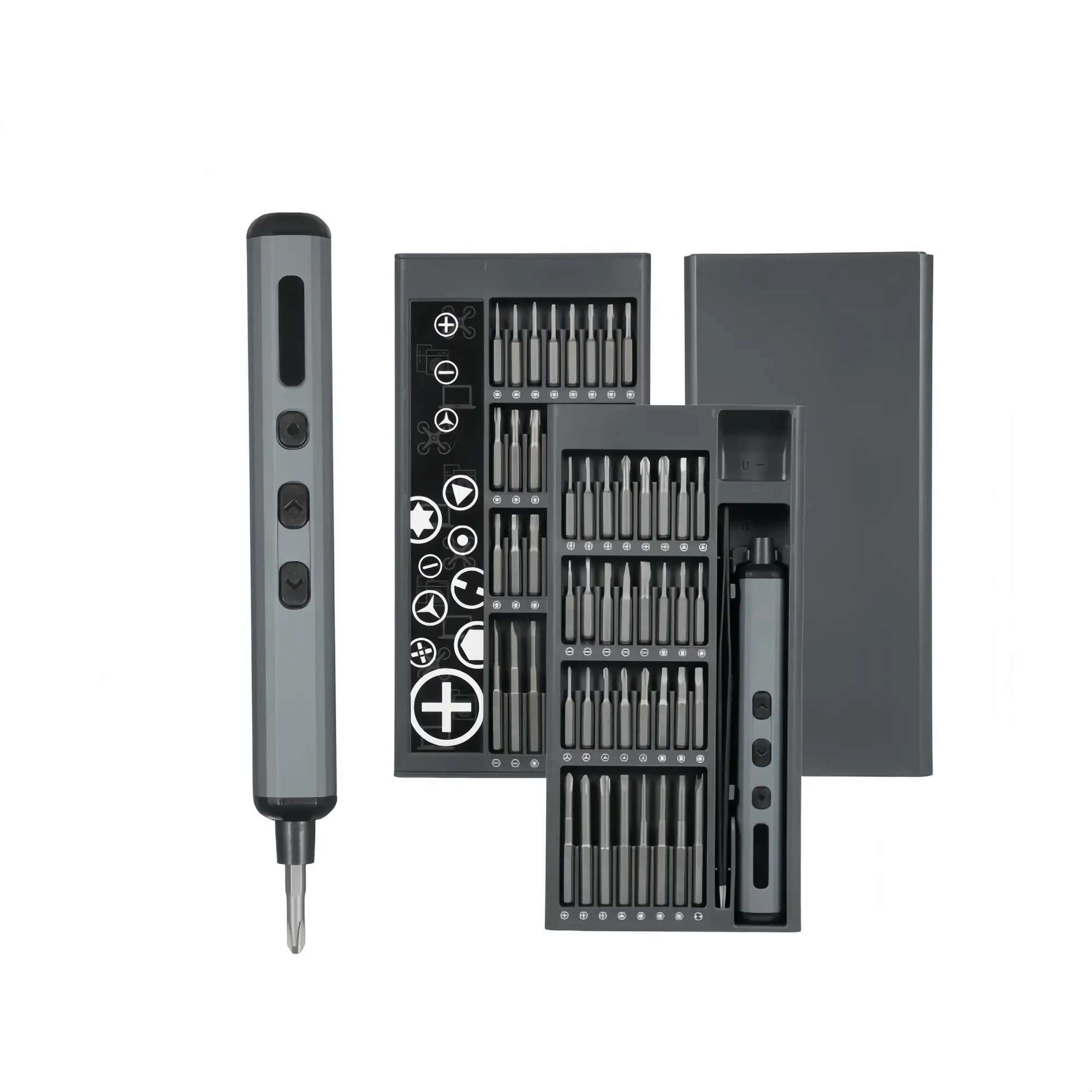 68 in 1 Electric Screwdriver Set, Multifunctional Screwdriver Set, Professional Electric Screwdriver Set for Home & Office Use, Cordless Tool Kit, Har