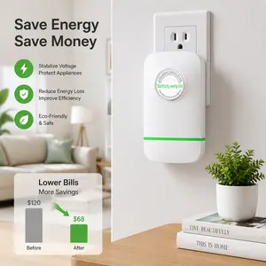 2026 Smart Plug Power Box, US Plug, Easy Installation, 90-250V Global Voltage, Portable Adapter for Indoor & Outdoor Sports Coaches' & Referees' Gear Needs