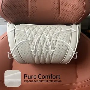 Car pillow, easy to install, comfortable and soft, available in two colors.