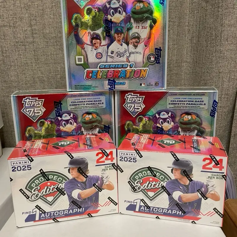 Pytt Mega MLB#38 5x BOX PYT: 2026 CELEBRATIONS MEGA BOX (x3), PROSPECT EDITION ...