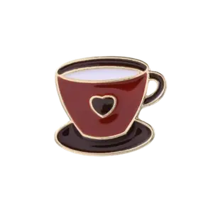 Latte Love Enamel Pin