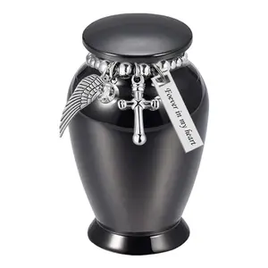 Elegant Cremation Container for Ashes – Small Urn with Threaded Cap for Safety