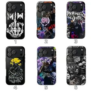 6 Style Motionless In White band 2025 Phone Case for Iphone, for Samsung ,Phone Accessories, Cute Phone Case, Fashion Case, Perfect Gift for Her/Him, Creative Dual Layer Case