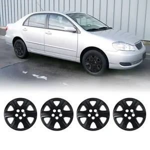 WOLFSTORM 4-Pack 15 Inch Wheel Rim Cover Hubcaps for 2005-2008 TOYOTA COROLLA
