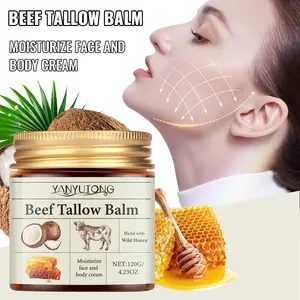 Tallow & Raw Honey Nourishing Balm | Skin Care for Face, Body & Lips | With Manuka Honey Formula | Suitable for Autumn & Winter Moisturizing Care
