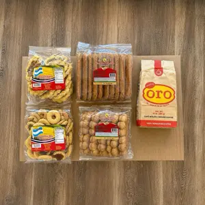 Fresh Mixed Dessert Assortment Box - Food Variety Pack with Margarita Bread, Lenguita Cake, Tustaca, Mixed Rosquillas