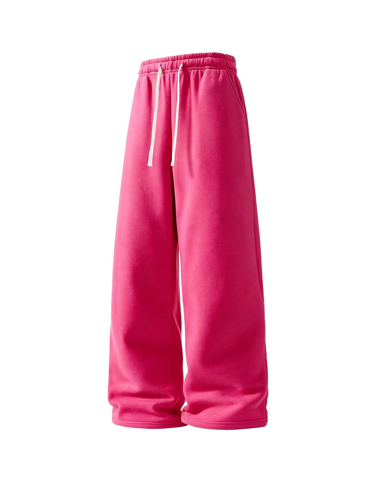2-pack men’s long pants, men’s casual long pants, men’s loose straight sweatpants.Elastic waistband with drawstring design that doesn’t dig into the waist, loose straight cut, versatile and flattering for all body types.Available in multiple colors, simpl