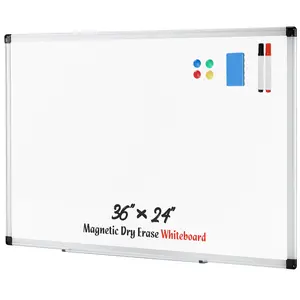 【Deal】Magnetic Dry Erase Board, 36 X 24 Inches White Board for Home Office School,Sliver Reinforced Aluminum Frame