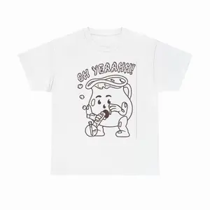 Funny Kool Aid Man Graphic T Shirt Vintage Jokes Unisex Heavy Cotton Tee C