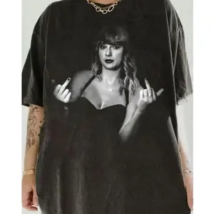 T-Swizzle Middle Finger Shirt, T-Swizzle Shirt, Era Tour Shirt UnisexT-Shirt for Men & Women, Funny Vintage Style, Perfect Nostalgic INZ EWO