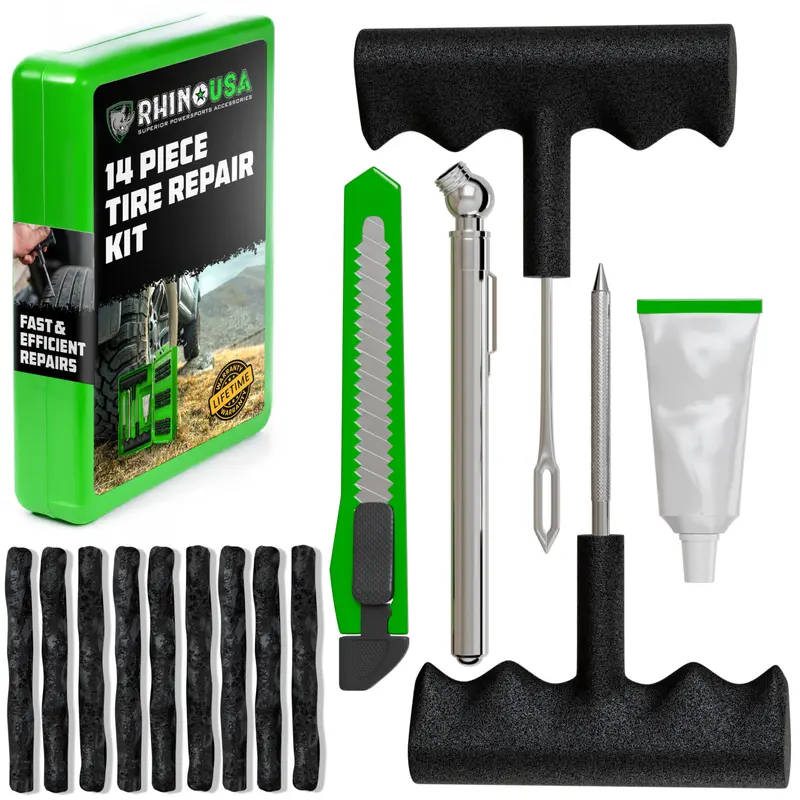 Stop & Go 5075 Mushroom Plug Tire Repair Kit Refill – 50 Pack, Bulbous Repair Plugs For Tubeless Tires