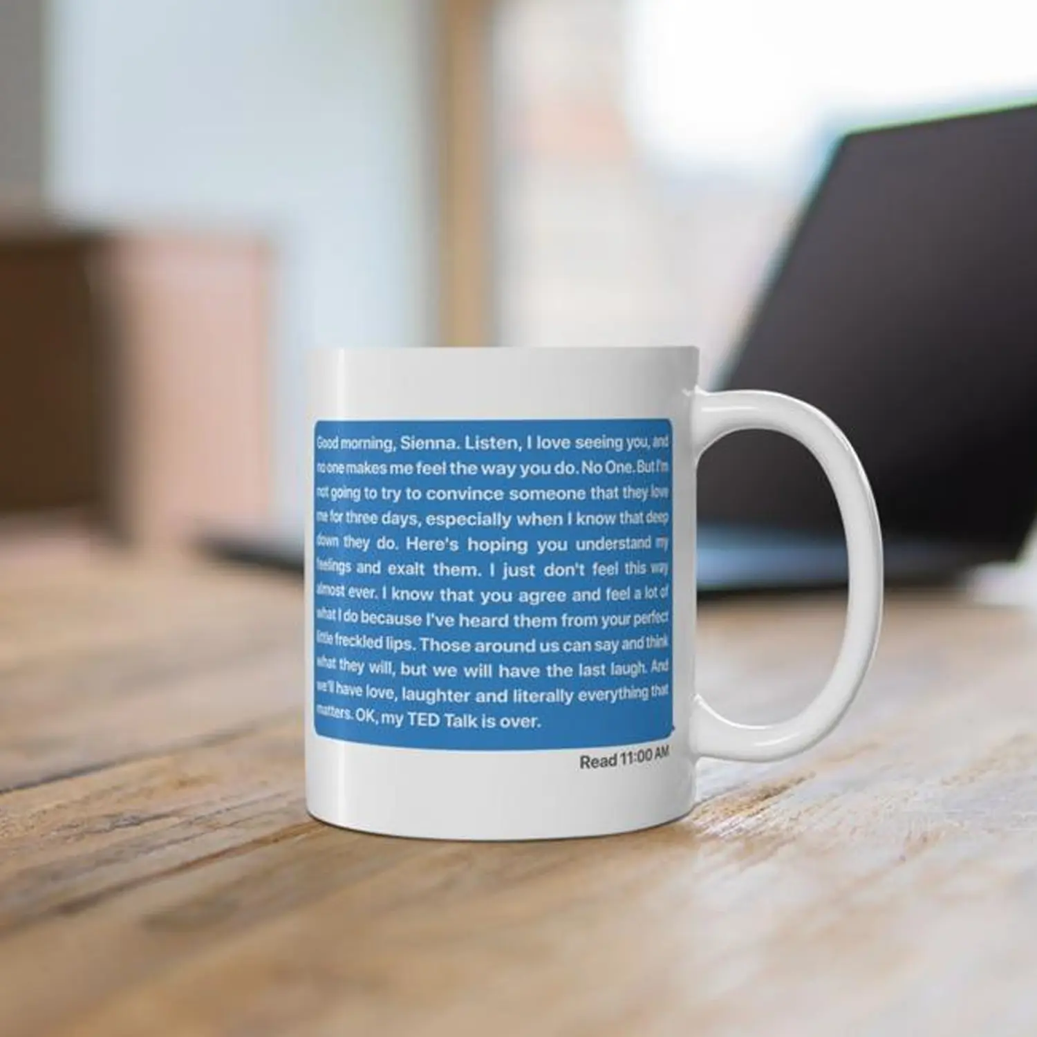 Shep Rose Text To Sienna Southern Charm Coffee Mug 11oz 15oz