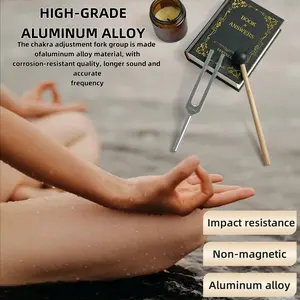 528hz, 432hz, 512hz Tuning Forks for Healing & Stress Relief, Ideal for Relaxation Therapy, Perfect for Mind-Body Balance, Portable