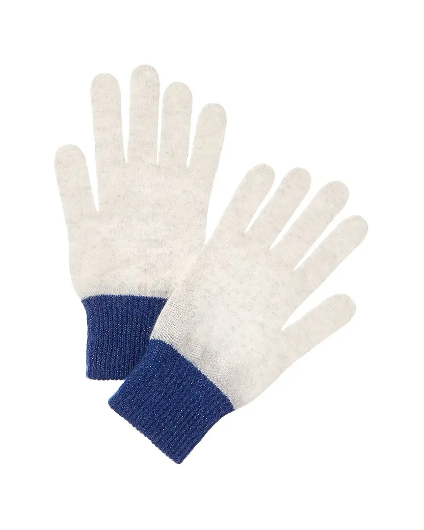 Brodie Cashmere Lurex Cuff Cashmere Gloves Brodie Cashmere Lurex Cuff Cashmere Gloves