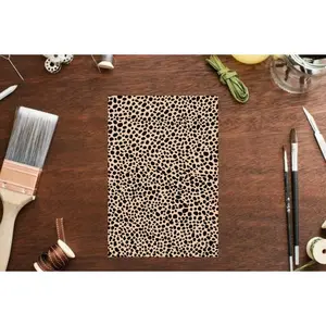 Cow Print Clay Transfers, Cheetah Print Image Transfer for Polymer Clay, Clay transfer Paper