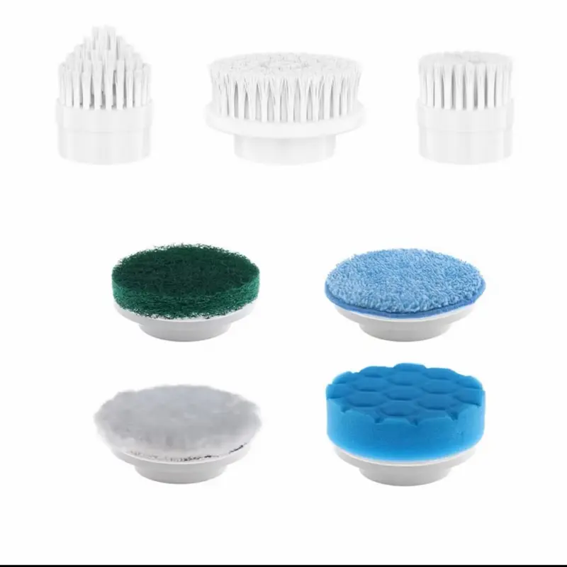 7-in-1 Electric Cleaning Brush Replacement Brush Heads Set
