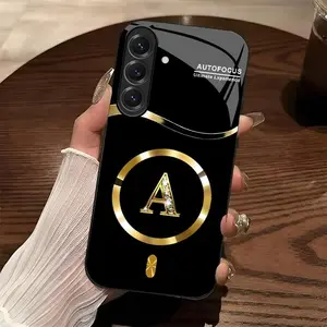 Suitable for [Galaxy S25+] high-end MagSafe phone case🥰，Choose from any of the 26 letters， Features a premium, minimalist design; drop-resistant and fingerprint-proof. YM99