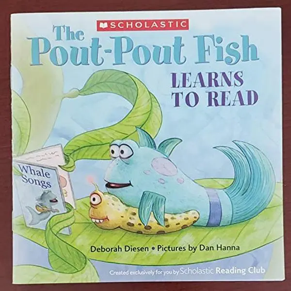 USED Book - The Pout-Pout Fish Learns to Read by Deborah Diesen (Paperback)