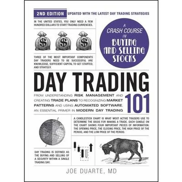 Day Trading 101 - 2nd Edition: English Tutorial Book with Risk Management, Trade Plan Creation, Market Pattern Recognition, Automated Software Guide, Trading Options, Expert & Actionable Advice by Joe Duarte (Hardcover for Business Learners)