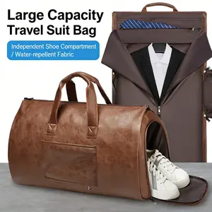 Men & Women Business Travel Suit Storage Bag, Large Capacity Handheld Shoulder Messenger Luggage Bag, Formal Attire Organizer, Travel Duffel Bag