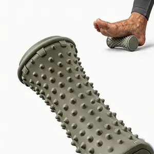 Plantar Fascia Roller, Foot Massager for Yoga Muscle Relaxation, Arch Training Roller, Comfortable Fitness Chain Roller, Home Use Plantar Fascia Massager, Home Exercise Equipment, Easy to Roll