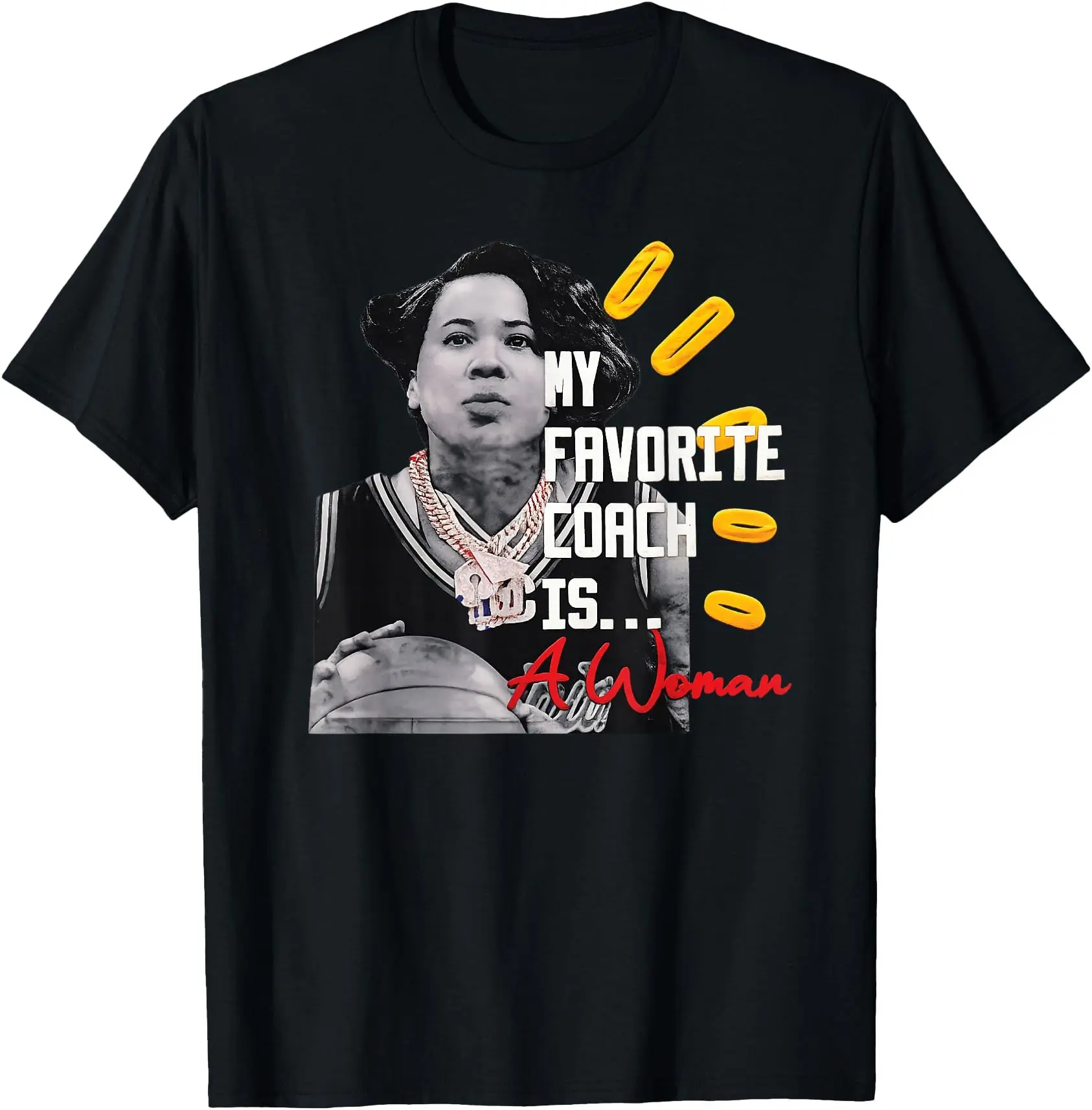 Dawn Staley My Favorite Coach is a Woman Official T-Shirt