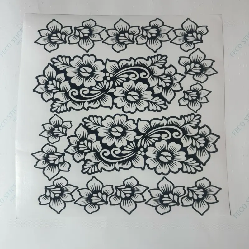 Backhand Henna Stencil for Cleaner Design Body Art, Single Temporary Tattoo Template for Glitter For All Skin Types