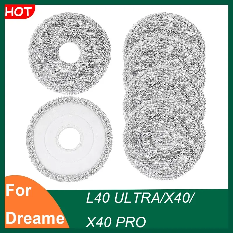 Applicable Soft Replacement accessories for Dreame L40 ULTRA/X40/X40 PRO robotic vacuum cleaners