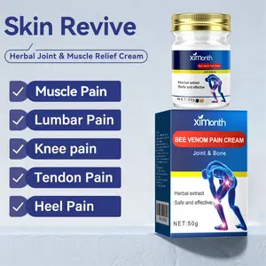 Herbal Recovery Joint and Muscle Pain Relief Cream 50g for Knees Back and Post Workout Comfort Ointment