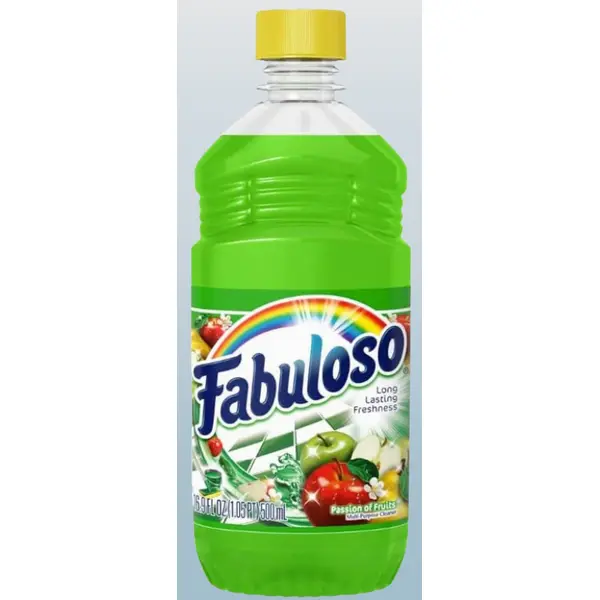 Fabuloso All-Purpose Cleaner – Passion of Fruits Scent, 16.9 oz (500 mL)