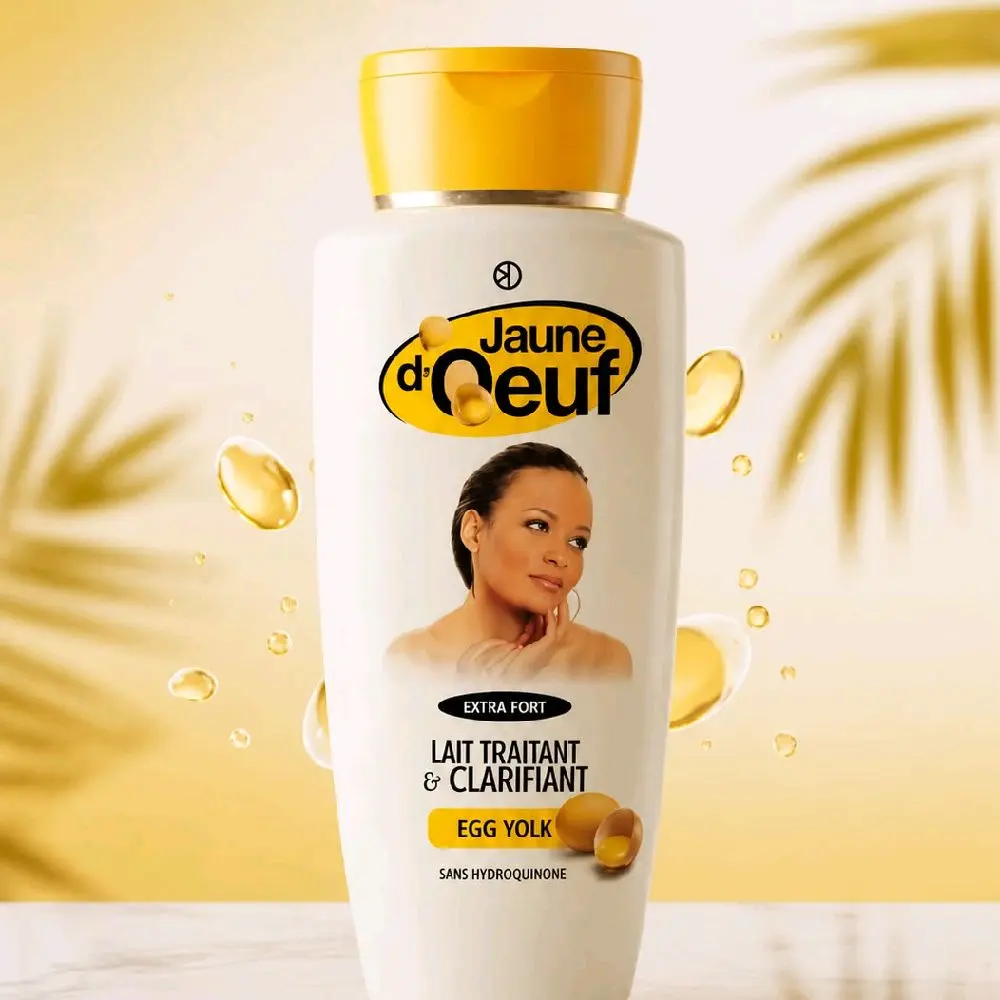 Egg Yolk  Extra Strength Milk Body Care Moisturizer - Treating, Clarifying,