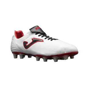 Joma Toledo 2012 FG Firm Ground Soccer Cleats - White/Red/Black