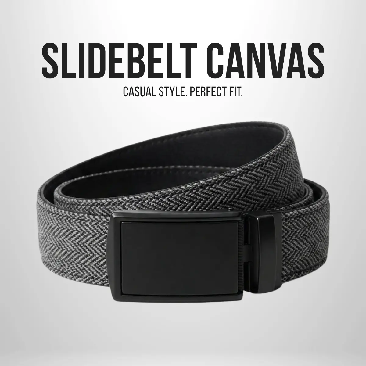 Herringbone Canvas Belt