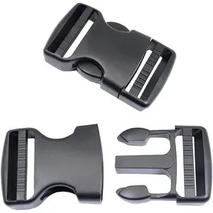 Quick Side Release Buckle, Heavy Duty Plastic Snap Buckle Clip Clasp Fasteners for Backpack Strap