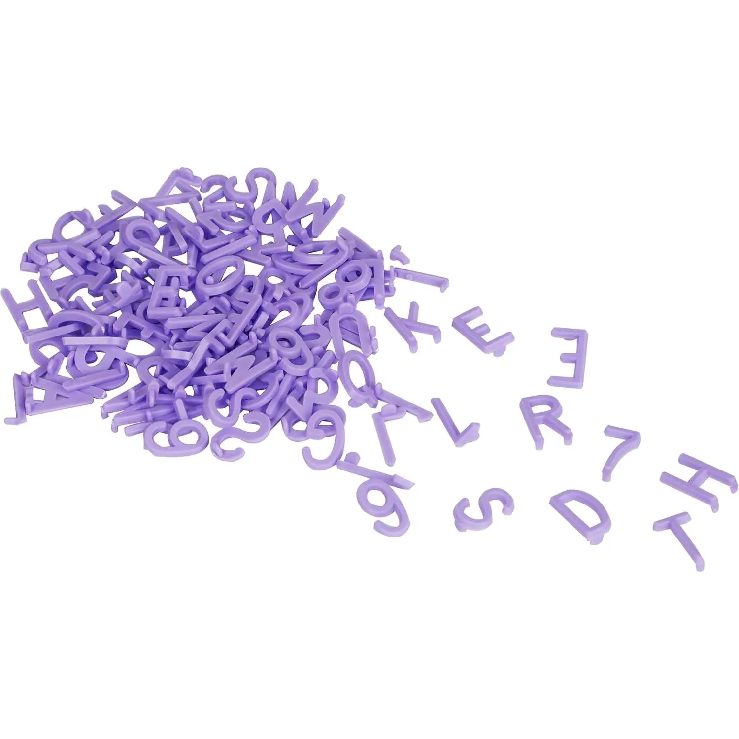 Felt Board Letters 294-Ps Set with Numbers and Symbols, 3/4- Message Board Letters