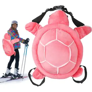 Hungdao Protective Gear Cute Turtle Butt Pads for Skating Tortoise Tailbone Protector Padded Turtle Snowboarding Pad 3D Hip Protectors for Adults Skiing Roller Protection
