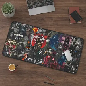 Sleep Token Mousepad | The Summoning Inspired Mouse Pad | Dark Band Desk Setup | Music Lover Gaming Accessory | PC Desk Essentials | Fan Merch Gift