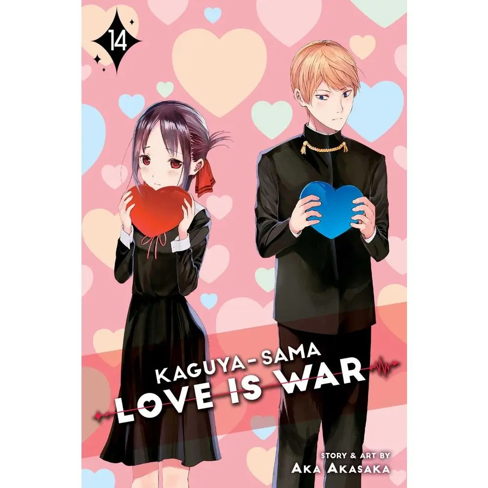 Used Paperback Book - Kaguya-Sama: Love Is War, Vol. 14 by Aka Akasaka (English, High School Romance, Geniuses' Love Confession Theme, Focus on Confess Scenarios)