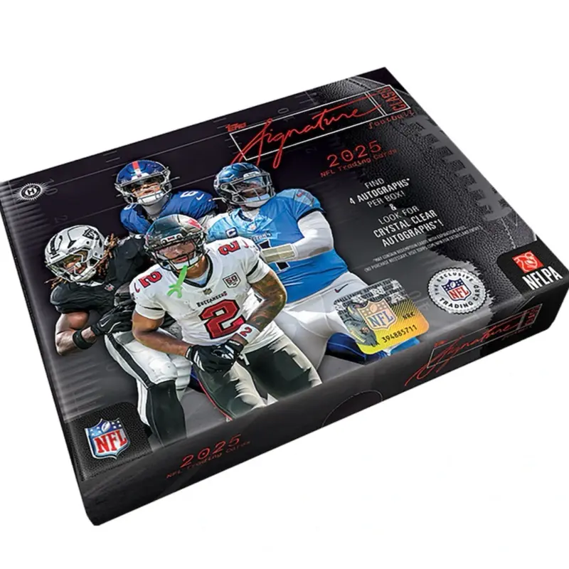 2025 Topps Signature Class Football Factory Sealed Hobby Jumbo Box