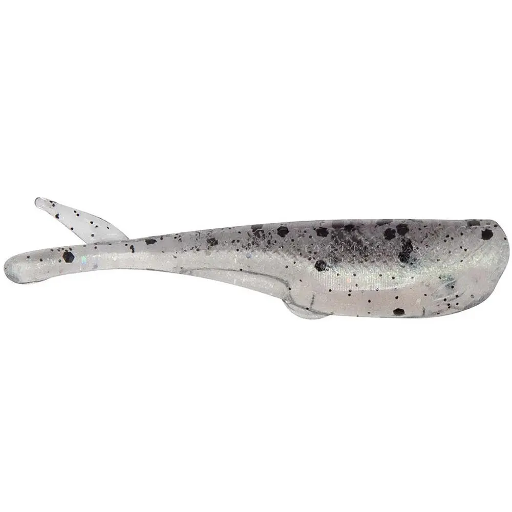 Micro Graph Shadz Soft Plastic Bait, 1.75 Inch Finesse Shad Lure, Durable Artificial Fishing Lure with Forked Tail for Crappie & Panfish, 8 Pack, Fishing Lures