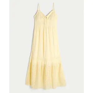 Hollister Lace Inset Maxi Dress