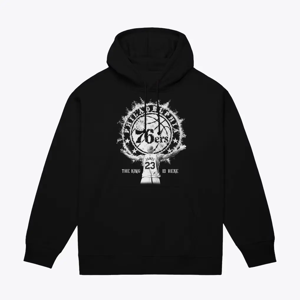 LeBron James Witness Graphic Hoodie, King James Inspired Vintage Streetwear Pullover, Basketball Legend Style Casual Hoodie, Oversized Unisex Sweatshirt, Trendy Gift Top for Sports Fashion Fans